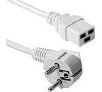 ACT Powercord connecteur secteur CEE 7/7 mâle (coudé)