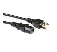ACT Powercord USA-C13 Black 2,50 m