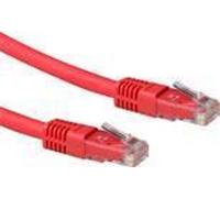 ACT Red 1 mètre LSZH U/UTP CAT6A câble patch avec connecteurs RJ45