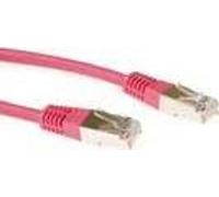 ACT Red 2 mètres de câble patch F/UTP CAT5E avec connecteurs RJ45