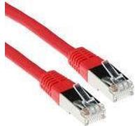 ACT Red 5 meter F/UTP CAT5E patch cable with RJ45 connectors