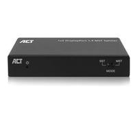 ACT - Répartiteur vidéo/audio - 2 x DisplayPort - de bureau