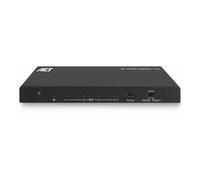 ACT - Répartiteur vidéo/audio - 4K, 1 entrée, support EDID - 4 x HDMI - fixation murale G