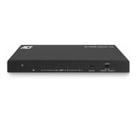 ACT - Répartiteur vidéo/audio - 4K, 1 entrée, support EDID - 4 x HDMI - fixation murale G
