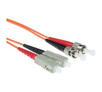 ACT RL2503 câble InfiniBand et à fibres optiques 3 m SC ST Orange