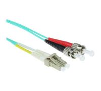 ACT RL7651 câble InfiniBand et à fibres optiques 1,5 m 2x LC 2x ST Noir, Gris et Rouge