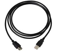 - Rallonge de câble USB - USB (M) pour USB (F) - 1.8 m - noir