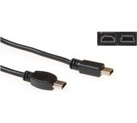 ACT SB2602 Câble USB 2m Mini-USB A Mini-USB B Mâle Mâle Noir (SB2602)