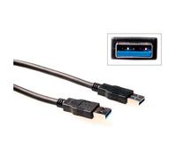 ACT SB3003 câble USB 3,00 m USB A Noir