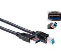 - Câble USB - USB type A (M) pour USB Type B (M) - USB 3.0 - 2 m