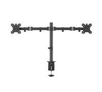 ACT Connectivity Support double moniteur pour 10-32 pouces VESA 75/100 mm réglable en hauteur 8 kg