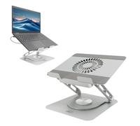 ACT Support Ordinateur Portable Rotatif 360° | avec Ventilateur USB