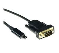 ACT USB Type C to VGA conversion cable, 2 meter USB3.1 CM - VGA M 1080P60 2M (SB0032)