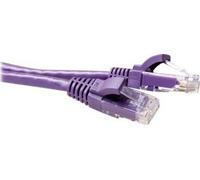 ACT Violet 7 mètres U/UTP CAT6A patch cable snagless with RJ45 connectors