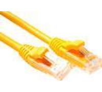 ACT Yellow 5 meter U/UTP CAT5E patch cable component level with RJ45 connectors