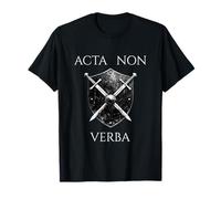 Acta Non Verba Deeds Not Words Roman Legion Stoic Gym T-Shirt