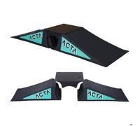 ACTA Rampe de Skate pour Enfants - Mini Rampe pour Trottinette Freestyle, BMX, Voiture RC - Légère et Portable