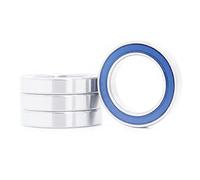 ACTEBUIPSH 6803 VRS Max roulements 17 * 26 * 5mm vélo Pivot Acier chromé Bleu scellé avec Graisse 6803LLU Chariot roulement à Billes Complet