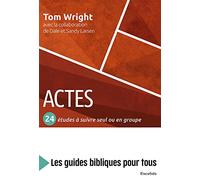 Actes. 24 études à suivre seul ou en groupe