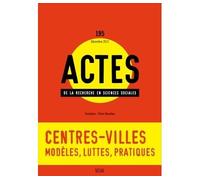 Actes de la recherche en sciences sociales, n°195 Construction des centres-villes - Collectif - Seuil - broché - Revue