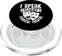 Acteur de théâtre musical I Speak Fluent PopSockets PopGrip pour MagSafe