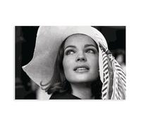 Acteur Romy Schneider 44 Poster sur toile pour décoration murale de salon, chambre à coucher, style sans cadre, 20 x 30 cm
