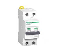 Acti9 iC60 RCBO disjoncteur differentiel 2 Pôles 16A 30mA C 10kA type Asi SCHNEI