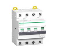 Acti9 iC60 RCBO Disjoncteur différentiel 4 Pôles 16A 30mA C 6kA typeAsi SCHNEIDE