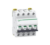 Schneider Electric Disjoncteur Acti9 iC60H 4P 32A Courbe C A9F87432