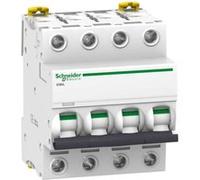 Miniature circuit-breaker, Acti9 iC60L, 4P, 10 A,