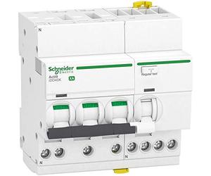 ACTI9 iDD40K XA - disjoncteur différentiel auto - 3P+N C 20A 4,5kA 300mA type AC