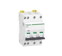 Acti9 iDT40N - disjoncteur modulaire - 3P+N D 6A 6000A/10kA - A9P34706 - Schneider