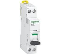 Schneider Electric Disjoncteur modulaire Acti9 iDT40T A9P12616 1P+N 16A Courbe B 4500A/6kA