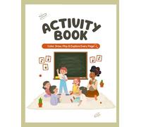 Acticity book: Let's colour