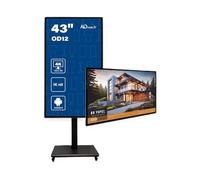 ACTIEXPRESS ADVUE Écran d'Affichage Dynamique 4K UHD - Moniteur Professionnel Vitrine Haute Luminosité 1000 Nits - Android 12, Usage 24/7, Wi-FI USB - Panneau Digital Publicitaire (43"(109cm))