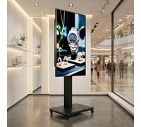 ACTIEXPRESS ADVUE Écran Vitrine 4000 Nits Full HD Android 12 Pro 24/7 - Haute Luminosité pour Boutiques & Agences, avec Support Mural + Télécommande (43)