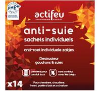 ACTIFEU Anti-suie dose individuelle - Boite de 14