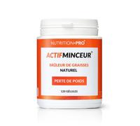 ActifminCeur 120 Gélules Formule Minceur Naturelle : Brûlegraisse, Drainage & Métabolisme Actif