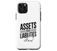 Actifs sur passifs Littératie financière Motivation Coque pour iPhone 11 Pro