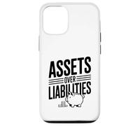 Actifs sur passifs Littératie financière Motivation Coque pour iPhone 12/12 Pro