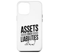 Actifs sur passifs Littératie financière Motivation Coque pour iPhone 12 Pro Max