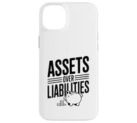 Actifs sur passifs Littératie financière Motivation Coque pour iPhone 14 Plus