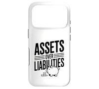 Actifs sur passifs Littératie financière Motivation Coque pour iPhone 17 Pro