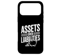 Actifs sur passifs Littératie financière Motivation Coque pour iPhone 17 Pro Max