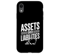 Actifs sur passifs Littératie financière Motivation Coque pour iPhone XR