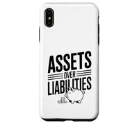 Actifs sur passifs Littératie financière Motivation Coque pour iPhone XS Max