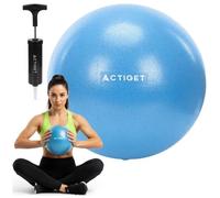 Actiget Ballon Pilates 22 Cm Avec Pompe De Gymnastique Pour Exercices De Rééducation, Gonflable Bleu Multicolore