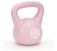 ACTIGET Kettlebell pour l'exercice, haltère de 4 kg, kettlebell d'entraînement ABS, balle rose