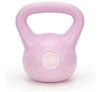 Actiget Kettlebell Pour L'exercice, Haltère De 8 Kg, Kettlebell D'entraînement Abs, Balle Rose Multicolore