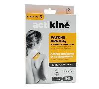 Actikiné patchs imbibés arnica articulations 8x21,5cm Boîte de 3
